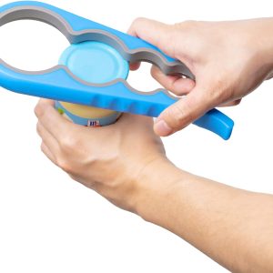 Bloss Anti-Skid Jar Opener: Effortless Lid Removal for Seniors and Small Hands