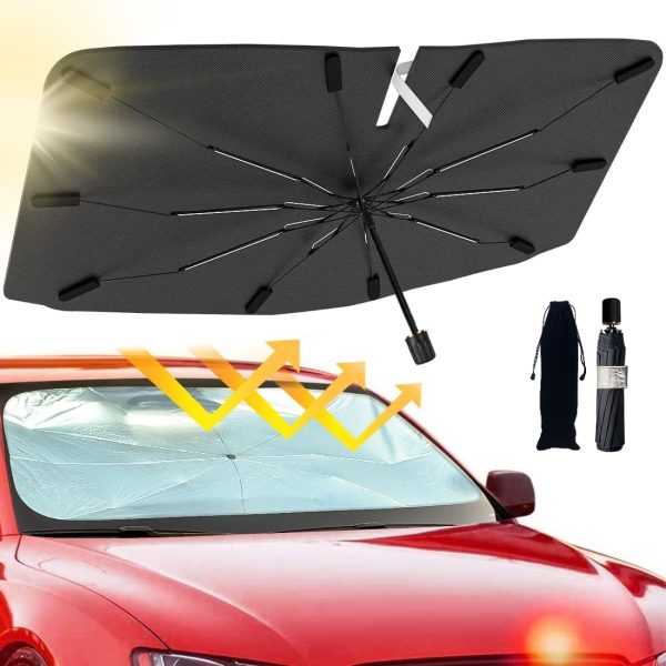 Car Windshield Sun Shade Umbrella: UV Protection & Heat Insulation for Vehicles