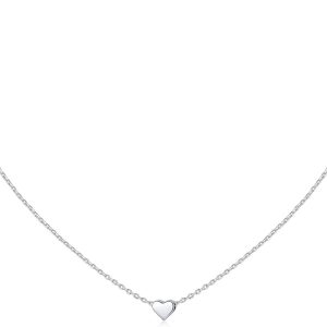 ChicSilver Personalized 925 Sterling Silver Dainty Pendant Necklaces for Women