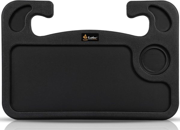 EcoNour 2 in 1 Car Steering Wheel Desk: Versatile Travel Accessory for Work and Meals