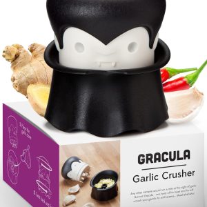 Effortless Garlic and Ginger Mincing with OTOTO Gracula Crusher and Peeler