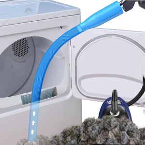 Effortless Lint Removal with Dryer Vent Cleaner Kit Vacuum Attachment