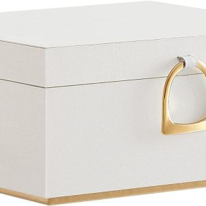 Elegant 2-Layer Jewelry Box with Removable Tray - Perfect Christmas Gift