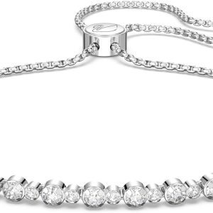 Elegant SWAROVSKI Subtle Bracelet Collection Featuring Clear Crystals for Timeless Style