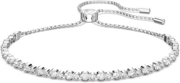 Elegant SWAROVSKI Subtle Bracelet Collection Featuring Clear Crystals for Timeless Style