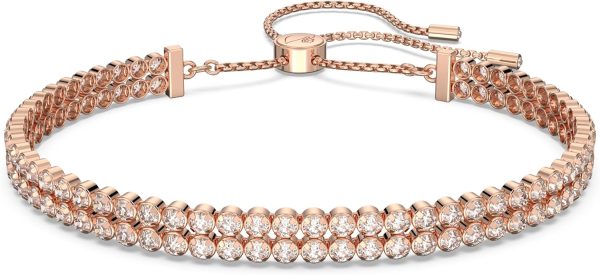 Elegant SWAROVSKI Subtle Bracelet Collection with Clear Crystals for Timeless Style