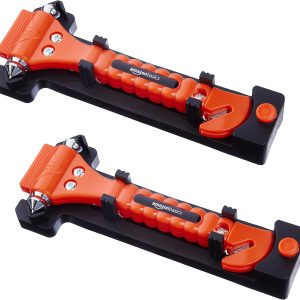 Emergency Seat Belt Cutter and Window Hammer Tool - 2 Pack Car Accessories