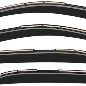 Goodyear Shatterproof Window Deflectors for 2019-2024 GMC Sierra 1500 Trucks