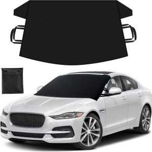 Heavy Duty Windshield Cover for Ice and Snow | Waterproof Protection