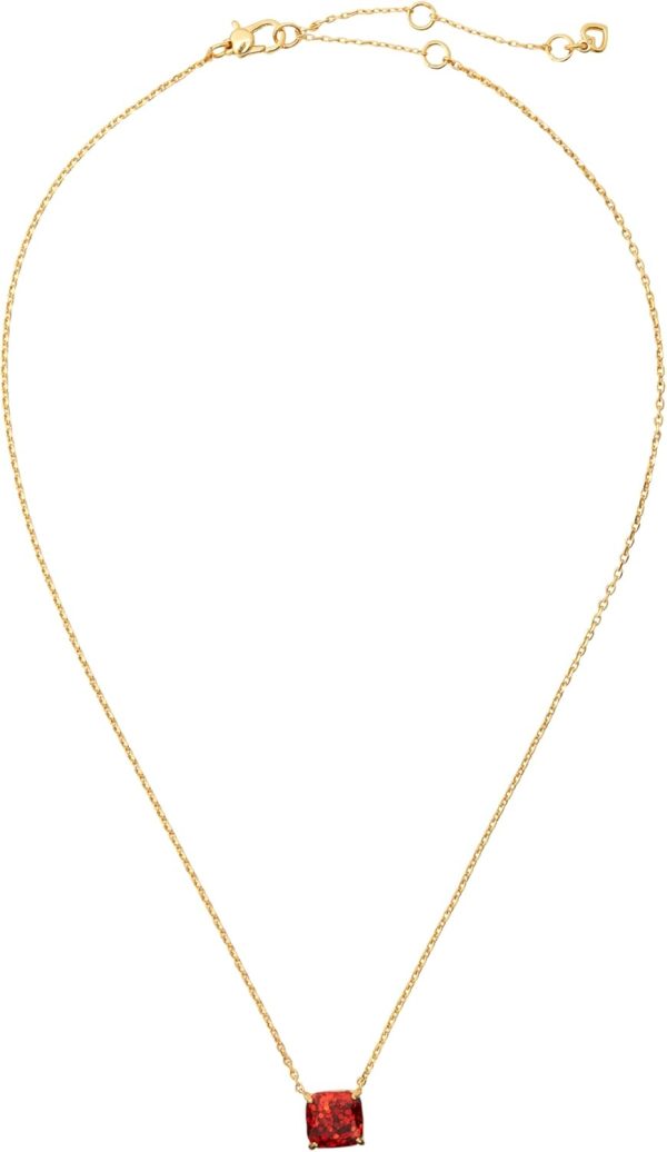 Kate Spade New York Mini Square Pendant: Chic Accessory for Every Occasion