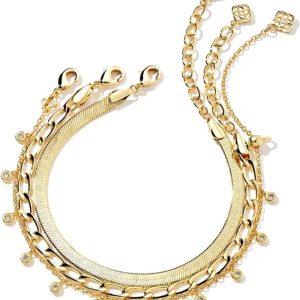 Kendra Scott Kassie Set: Stylish Chain Bracelets for Women's Fashion Jewelry