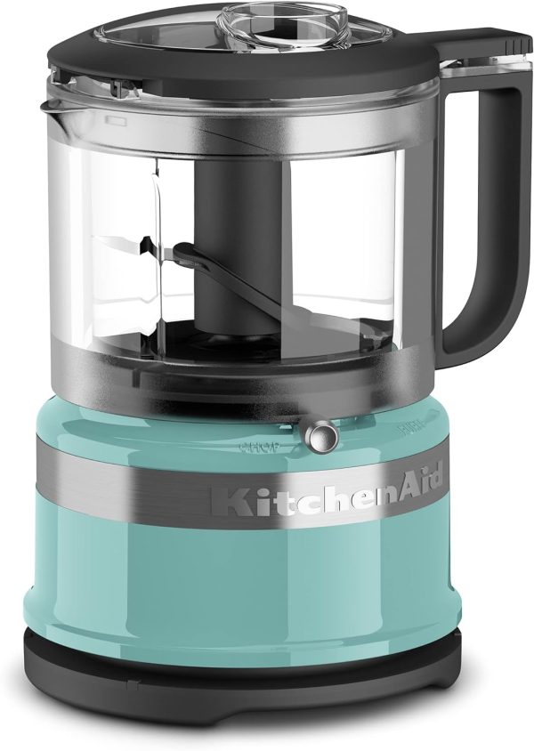 KitchenAid 3.5 Cup Food Chopper KFC3516 in Aqua Sky - Efficient Cooking Tool