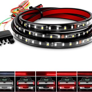 Nilight 60" Truck Tailgate Light Bar with 108 LEDs and Warranty