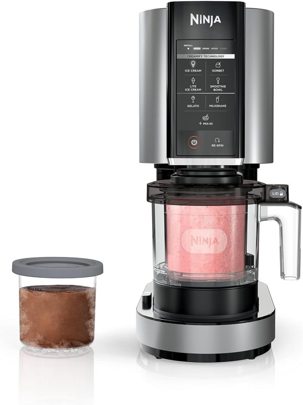 Ninja NC301 CREAMi: Versatile Ice Cream Maker for Gelato, Sorbet & More