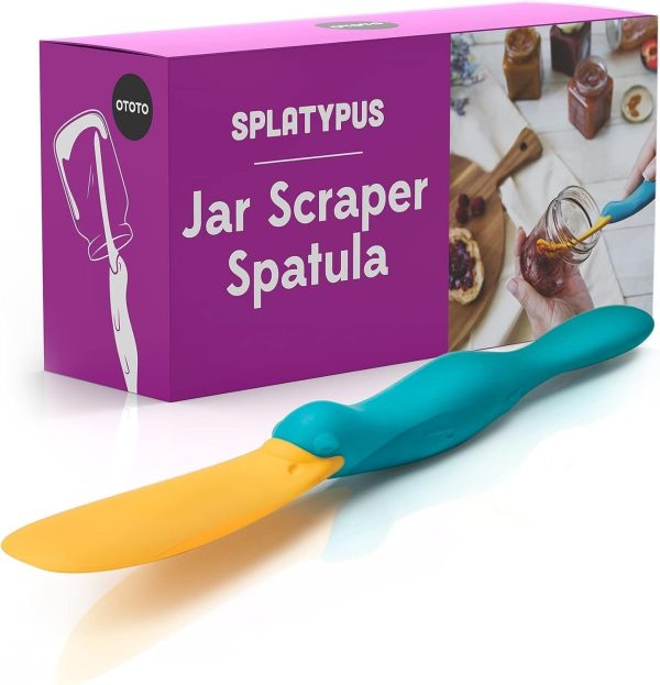 OTOTO Splatypus Jar Spatula: Fun, BPA-Free Kitchen Gadget for Foodies