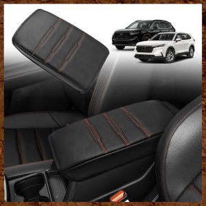 Premium Vegan Leather Center Console Cover for 2023-2025 Honda CR-V Accessories