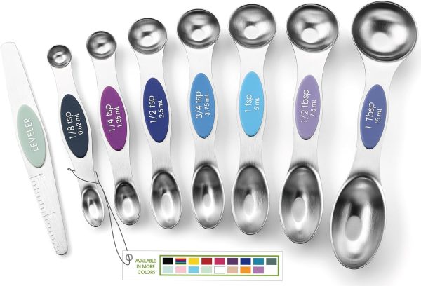 Spring Chef Stainless Steel Measuring Spoons Set: Precision for Baking & Cooking