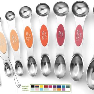 Spring Chef Stainless Steel Measuring Spoons Set for Baking and Cooking