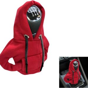 Stylish Car Gear Shift Hoodie: Trendy Knob Cover for Auto Interiors