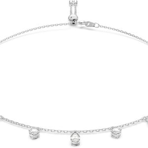 Swarovski Attract Jewelry Collection: Elegant Crystal Necklace and Earrings Set