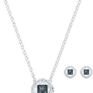 Swarovski Necklace Set: Mixed Metal Chains with Colorful Crystals - Amazon Exclusive