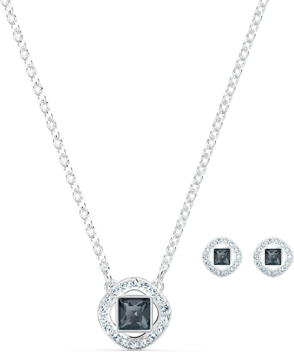 Swarovski Necklace Set: Mixed Metal Chains with Colorful Crystals - Amazon Exclusive