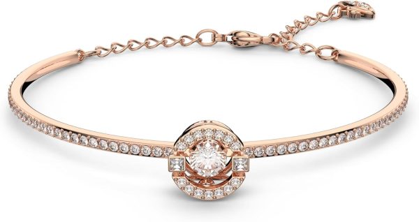 Swarovski Sparkling Dance Crystal Jewelry: Luxurious Gold and Rose Gold Finishes