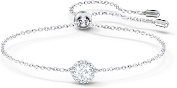 Swarovski Una Angelic Bracelet: Elegant Cushion Cut Crystal Collection