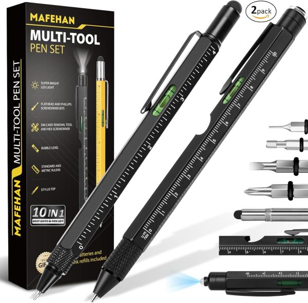 Unique 9-in-1 Multitool Pen: Perfect Father's Day Gift for Every Dad