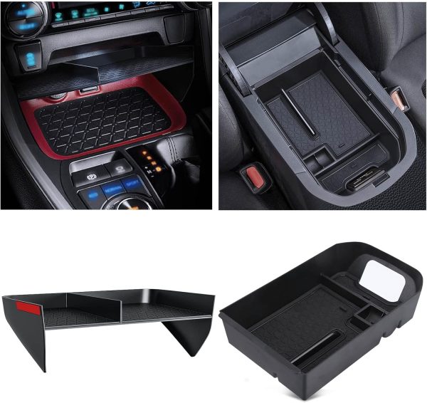 Upgrade Your Toyota RAV4 with Center Console Organizer for 2020-2024 Models