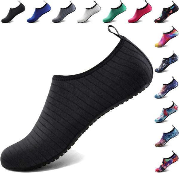 Water Shoes for Women & Men: Quick-Dry Aqua Socks for Beach & Sports