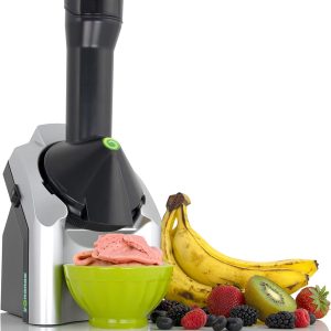 Yonanas 902 Silver: 36 Recipes and 200-Watt Power for Delicious Desserts