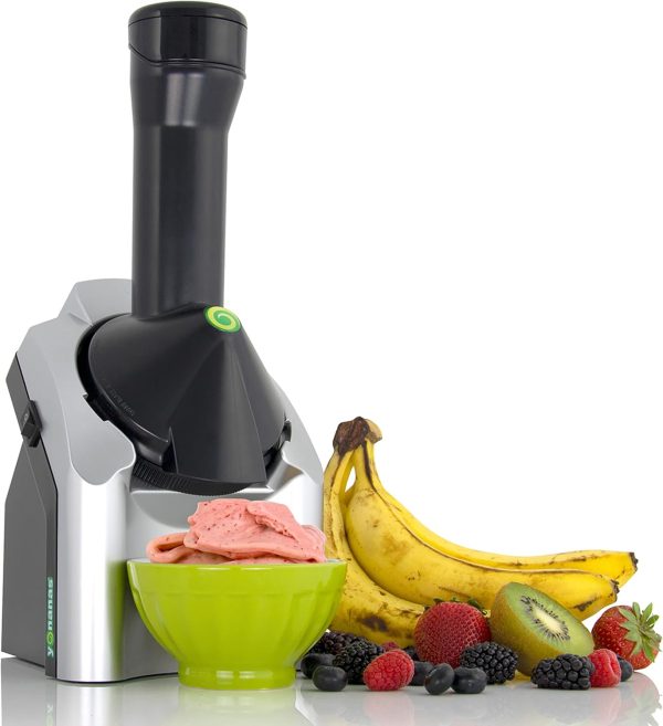 Yonanas 902 Silver: 36 Recipes and 200-Watt Power for Delicious Desserts