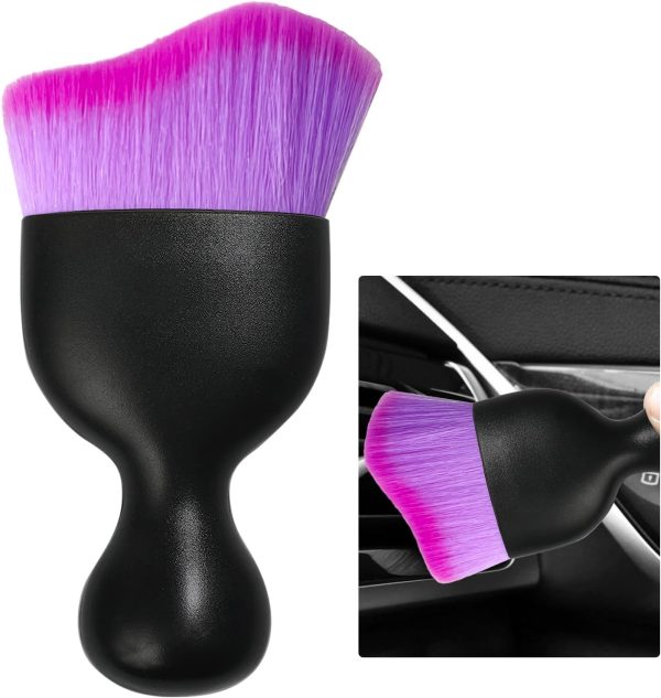 Ziciner Car Detailing Brush for Effective Interior Cleaning and Dust Removal