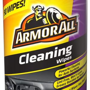 Armor All Car Cleaning Wipes for Interior and Exterior - 90 Wipes Each