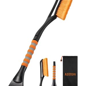 AstroAI 27" Snow Brush and Ice Scraper for Cars, Trucks, SUVs