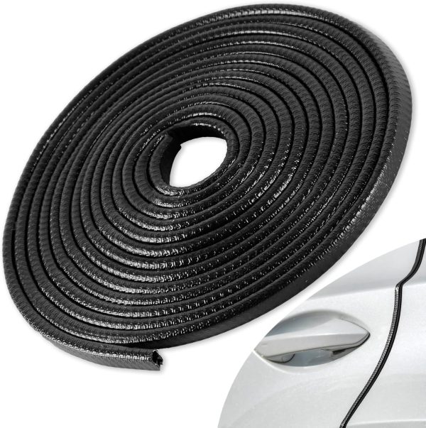 Car Door Edge Guard 16.4Ft - No Glue Rubber Protector for Vehicles