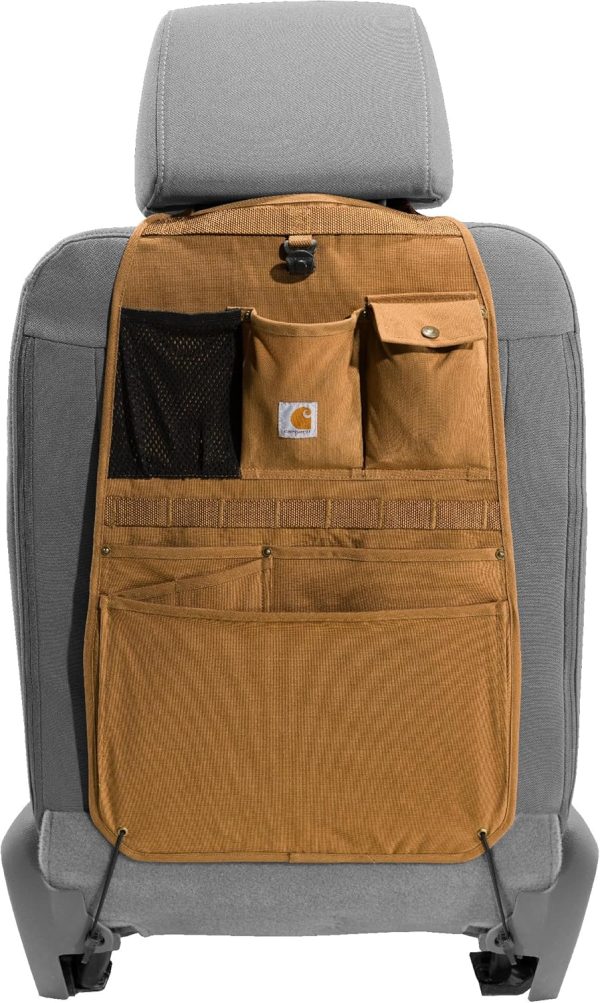 Carhartt Universal Nylon Duck Seat Organizer in Carhartt Brown - Durable Storage Solution