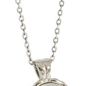 Dtja Vintage Tulip Flower Pendant Necklace - Elegant Gift for Women and Girls