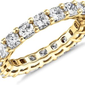 Elegant 14K Gold Plated Stackable Love Rings with Cubic Zirconia for Women