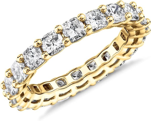 Elegant 14K Gold Plated Stackable Love Rings with Cubic Zirconia for Women