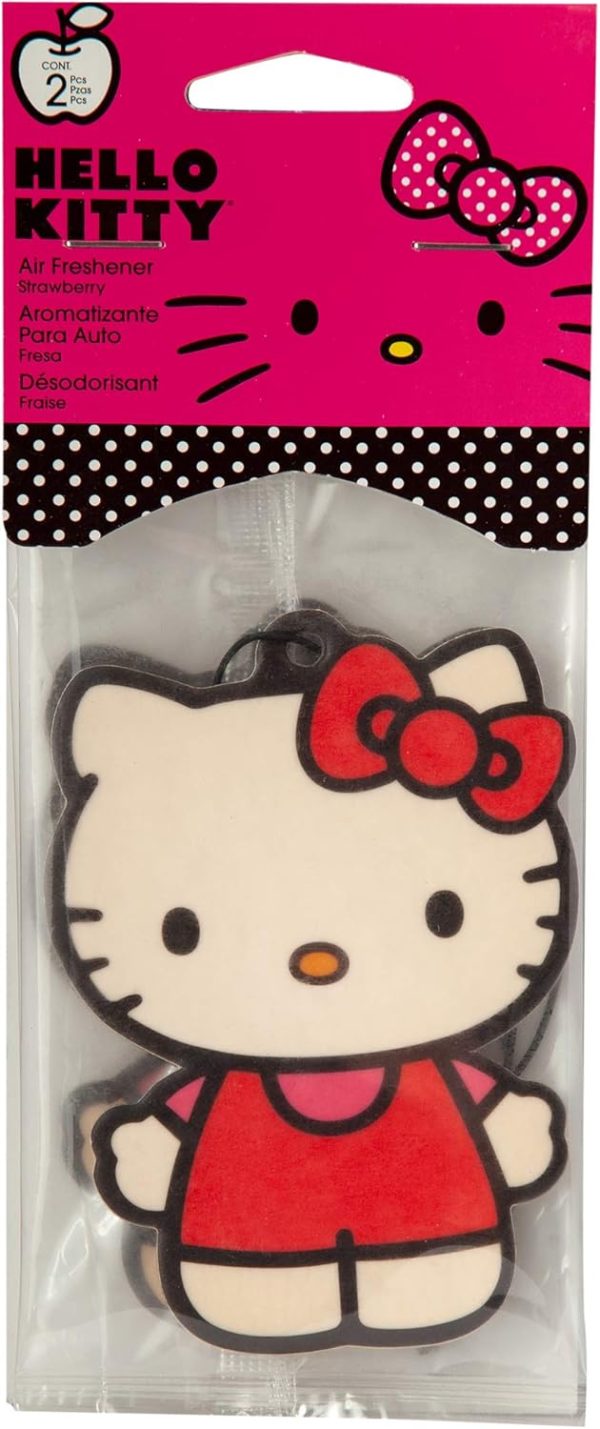 Hello Kitty Strawberry Air Freshener - 2 Pack for Sweet Scents