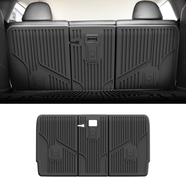 LASFIT Rear Seat Protector for Tesla Model Y 2020-2024 - Waterproof Mats