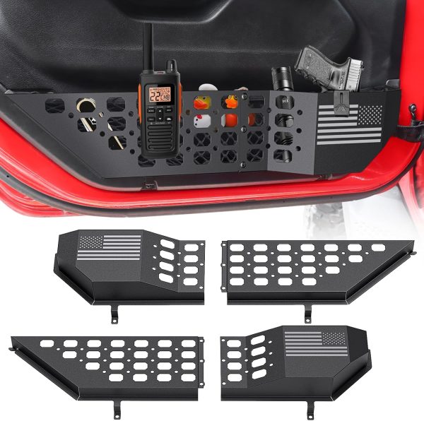 Metal Door Storage Box for Jeep Wrangler JL & Gladiator JT Accessories