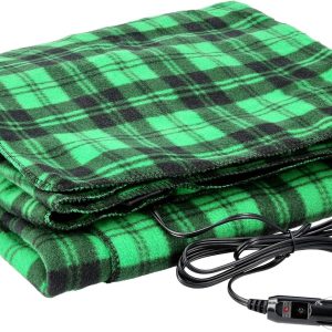 Stay Warm Anywhere: 12-Volt Heated Blanket for Cars and RVs