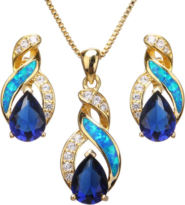 Stunning Australian Opal Jewelry Sets: Perfect Mother's Day Gifts for Mom