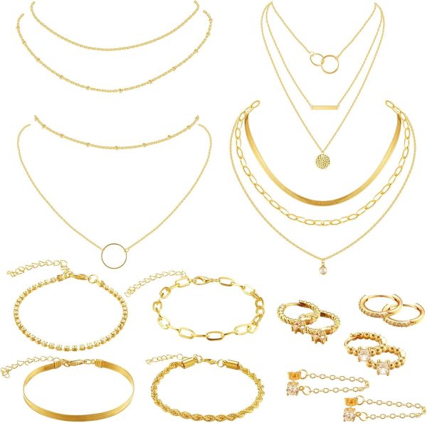 Stylish Tiamon 12 Pcs Jewelry Set for Women and Teen Gifts