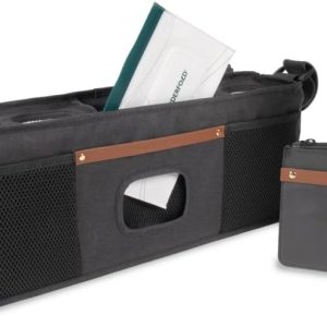 WonderFold Parent Console Stroller Organizer: Insulated Holders & Convenient Storage